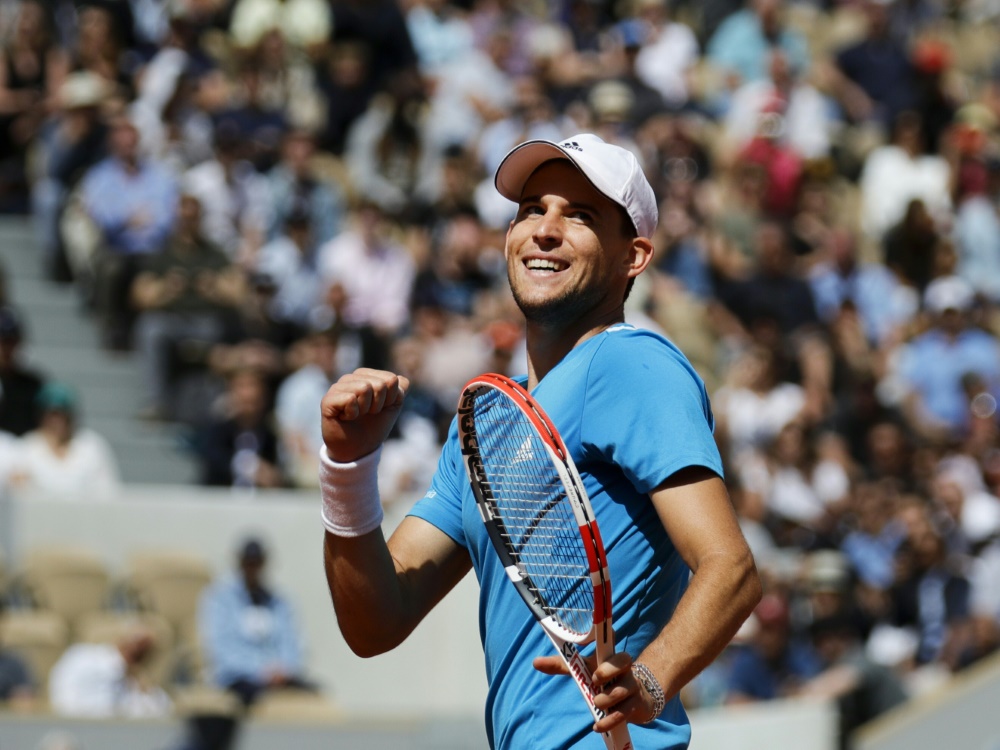 Thiem besiegte den Russen Chatschanow in drei Sätzen