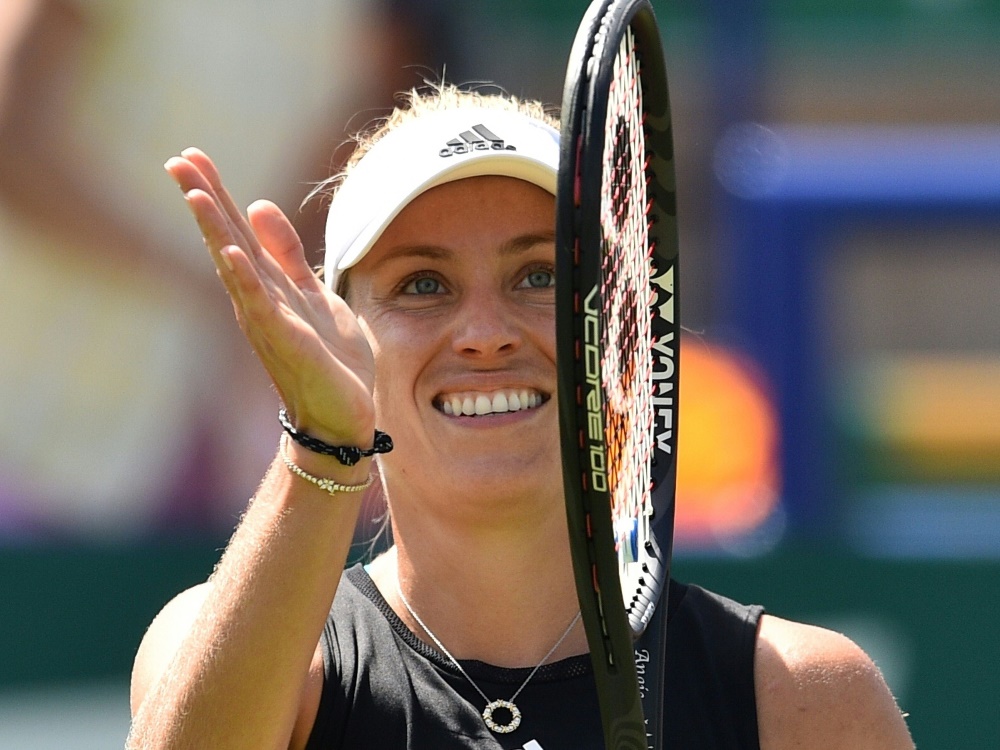 Kampflos ins Finale: Angelique Kerber