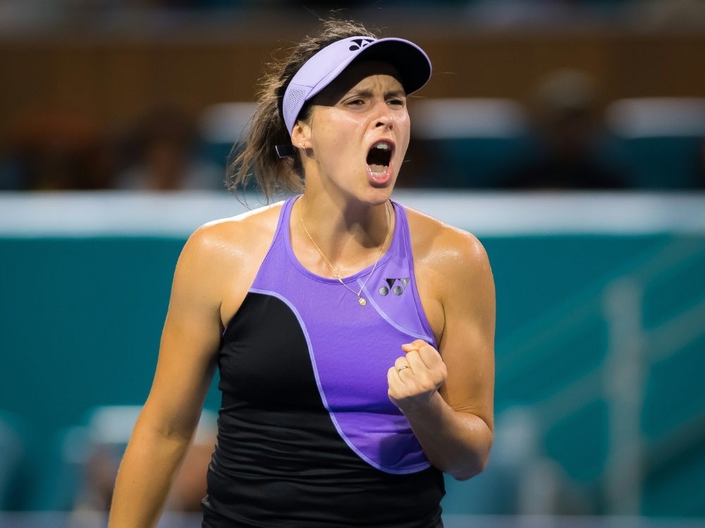 WTA-Turnier: Tatjana Maria erreicht Viertelfinale