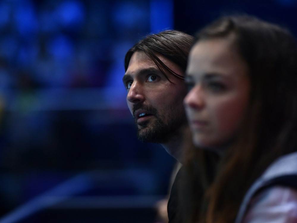 Goran Ivanisevic betreut Novak Djokovic bei Wimbledon