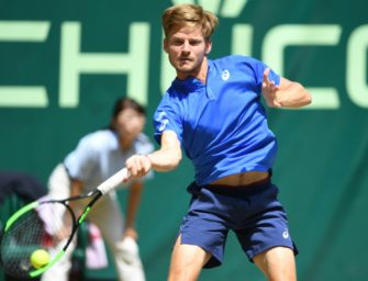 Zverev-Bezwinger Goffin erster Finalist in Halle