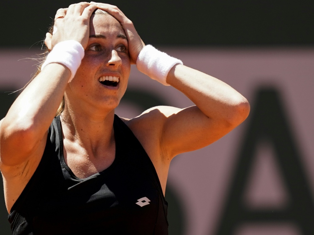 Ungläubige Freude über das Viertelfinale: Petra Martic