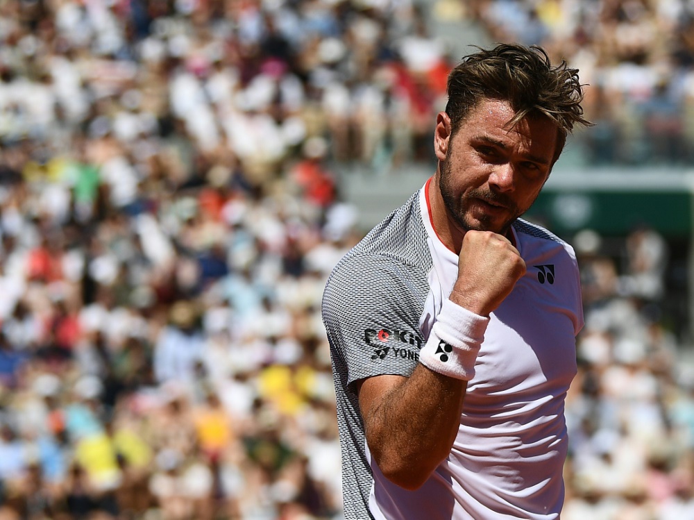 Stan Wawrinka schlägt Stefanos Tsitsipas in fünf Sätzen