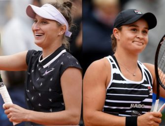 French Open: Barty und Vondrousova im Finale