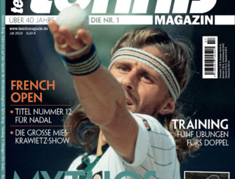 Tennis Magazin 07/2019: Mythos Borg