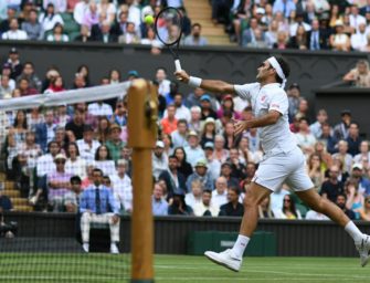 Auch Federer mit souveränem Achtelfinal-Erfolg in Wimbledon