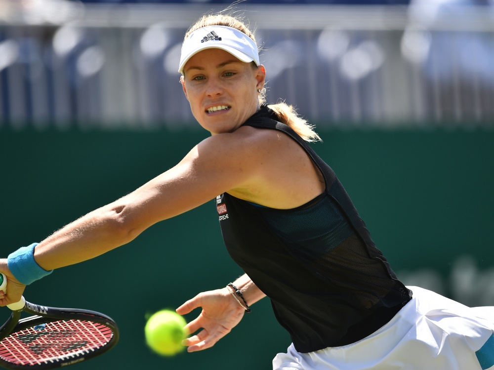 Angelique Kerber musste sich Davis geschlagen geben