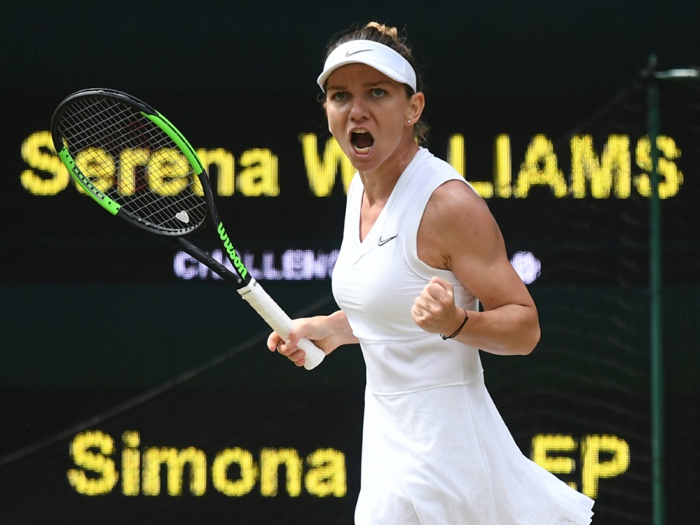 Simona Halep gewinnt das Finale gegen Williams