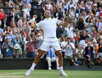 Sieg gegen Nadal: Federer im Finale von Wimbledon