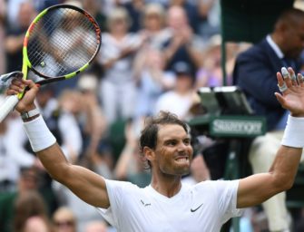 Nadal zieht mühelos ins Viertelfinale von Wimbledon ein