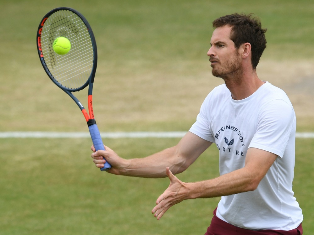 Auf dem Weg zum Einzel-Comeback: Andy Murray