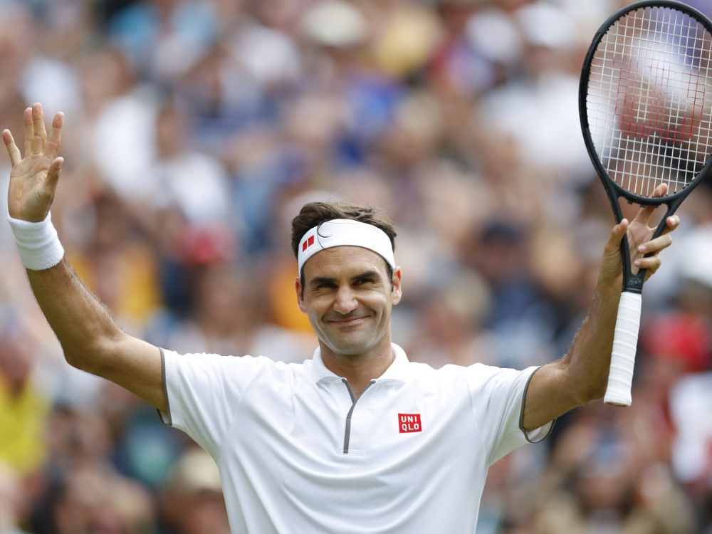 Federer besiegte Nishikori in vier Sätzen