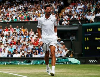 Wimbledon: Djokovic zieht mühelos ins Halbfinale ein