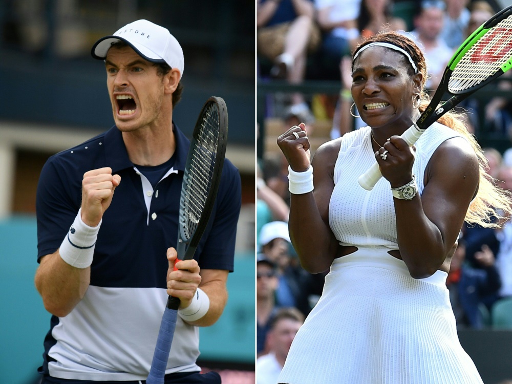 Mixed: Murray und Williams treffen auf Andreas Mies