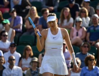 Wimbledon: Scharapowa gibt in der ersten Runde verletzt auf