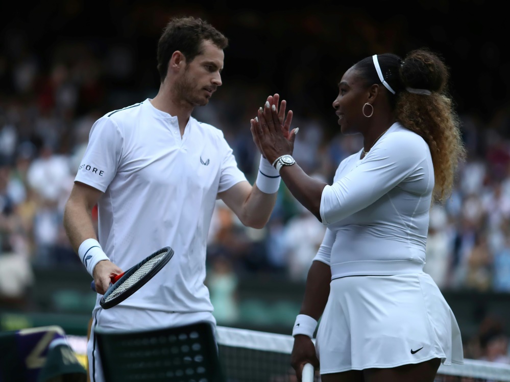 Andy Murray und Serena Williams gewinnen zweites Match