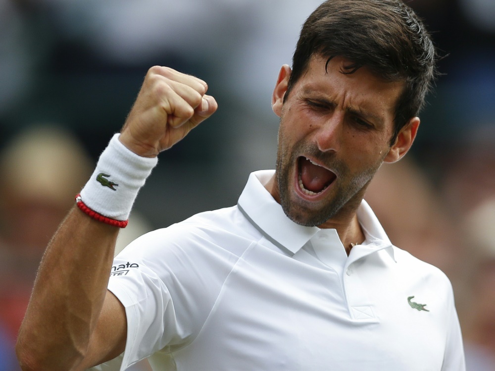 Steht im Finale von Wimbledon: Novak Djokovic