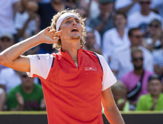 Comeback-Sieg: Zverev in Hamburg im Halbfinale