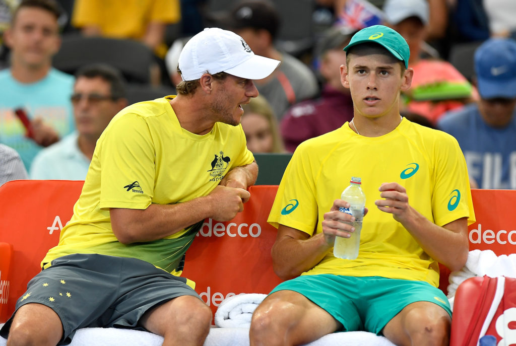 Lleyton Hewitt, Alex de Minaur