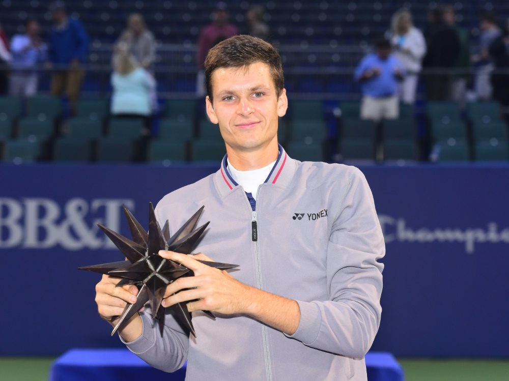 Gewinnt in Winston Salem: Hubert Hurkacz