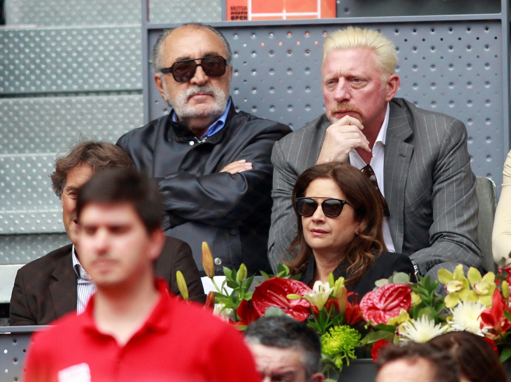 Ion Tiriac (l.) kritisiert die Davis-Cup-Reform