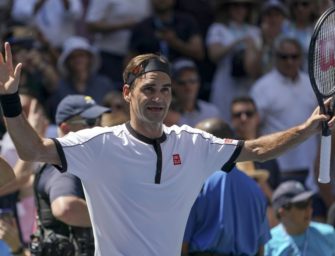 Federer spaziert ins Achtelfinale der US Open