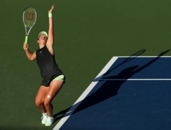 Sieben Doppelfehler: Ostapenko mit kuriosem Stotterstart