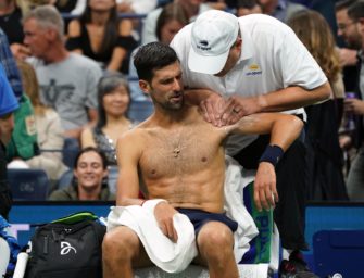 Podcast aus New York, Tag 3: Djokovic mit Schulterproblemen