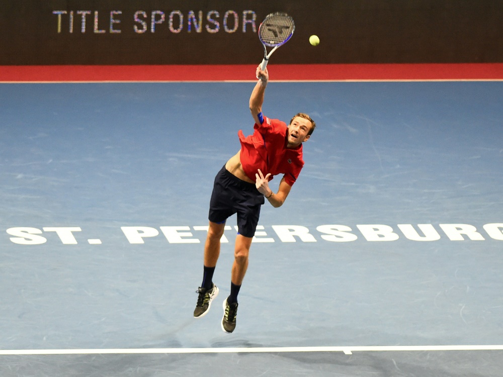 Daniil Medwedew gewann das ATP-Turnier in St. Petersburg