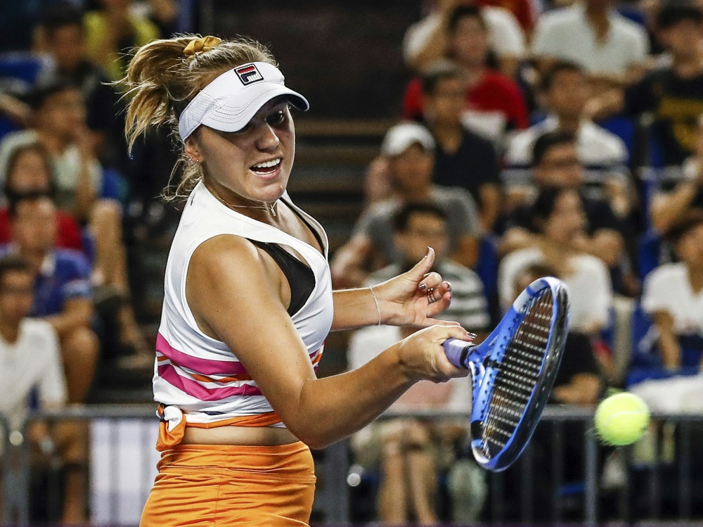 In starker Form: Sofia Kenin