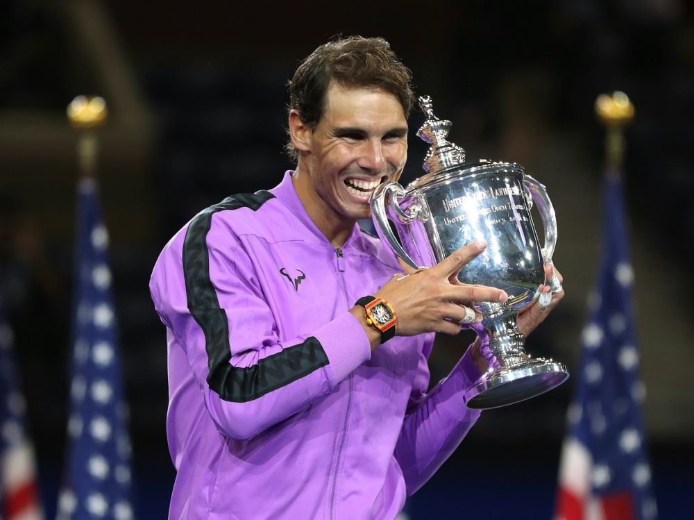 Nadal feiert seinen 19. Grand-Slam-Titel