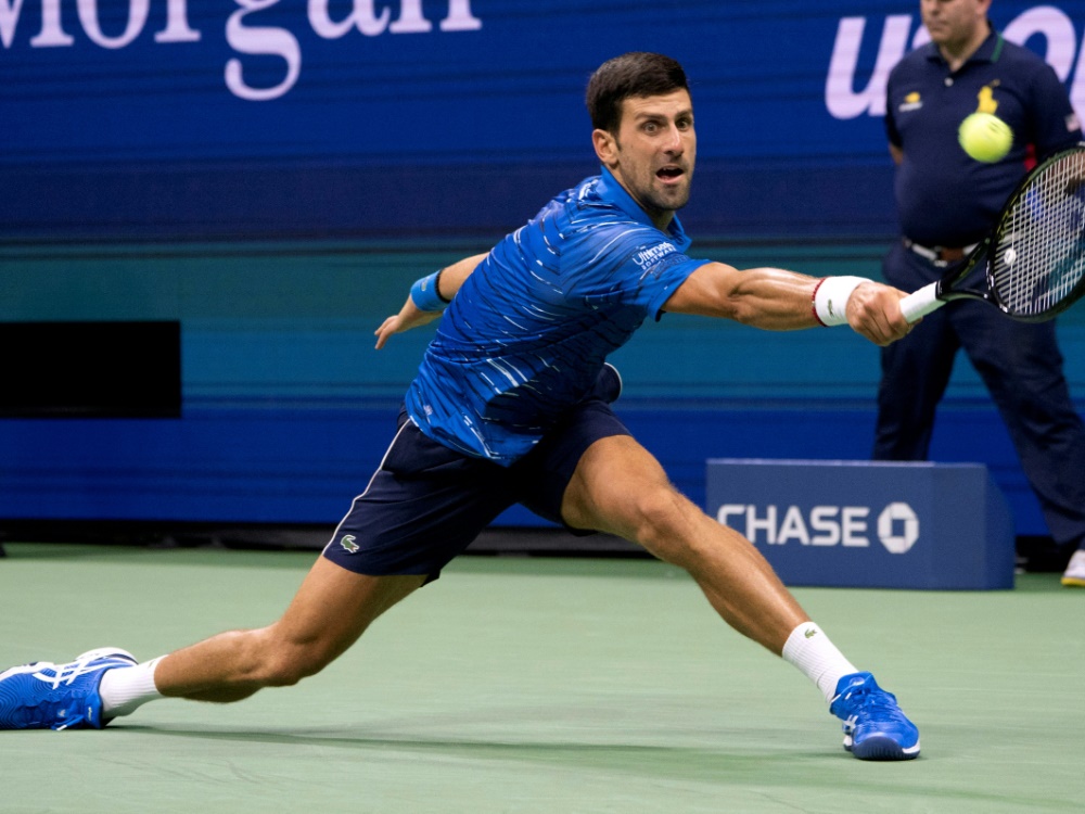 Verletzte sich bei den US-Open an der Schulter: Djokovic