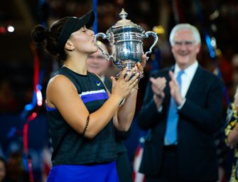 Großer Empfang für US-Open-Siegerin Andreescu