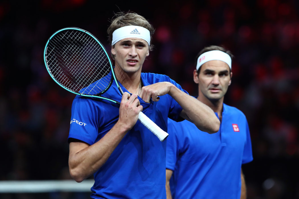 Alexander Zverev Roger Federer