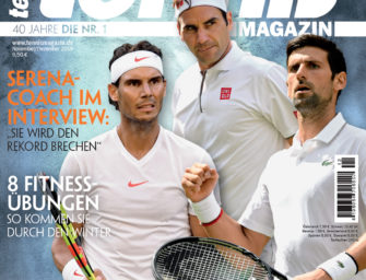 tennis MAGAZIN 11-12/2019: Wer wird der Größte: Federer, Nadal oder Djokovic?