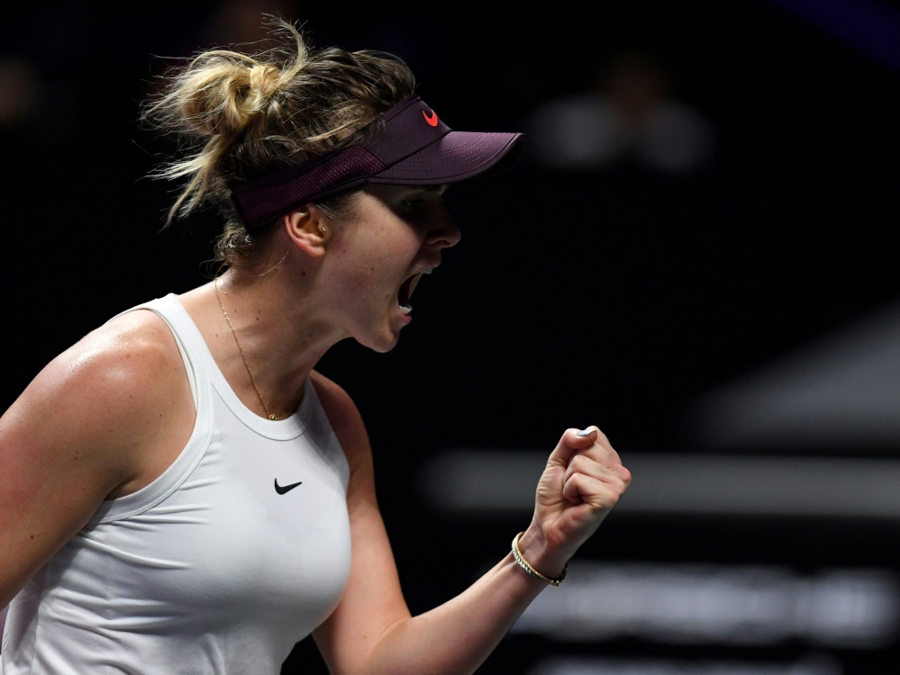 Saisonfinale: Jelena Switolina gewinnt ihr Auftaktmatch