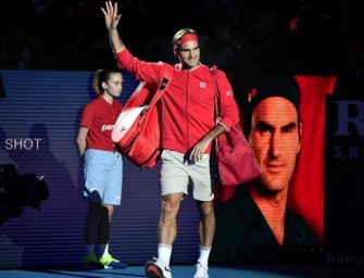 1500. Spiel auf der Tour: Federer bezwingt zum Jubiläum Gojowczyk