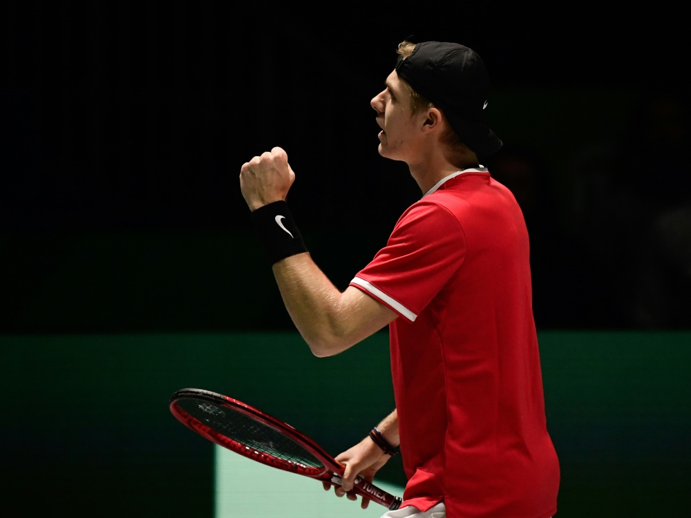 Denis Shapovalov mit Kanada im Viertelfinale