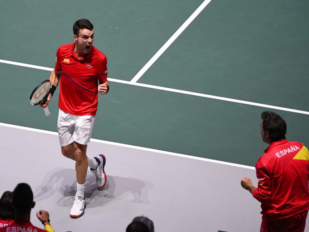 Bautista Agut sicherte Spanien den ersten Punkt