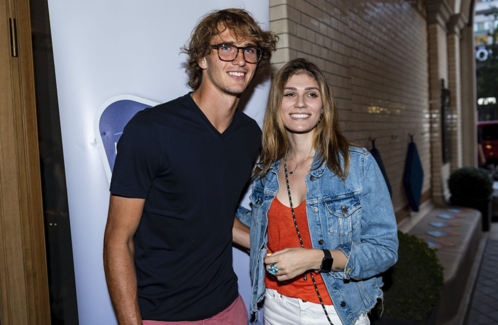 Alexander Zverev, Olya Sharypova