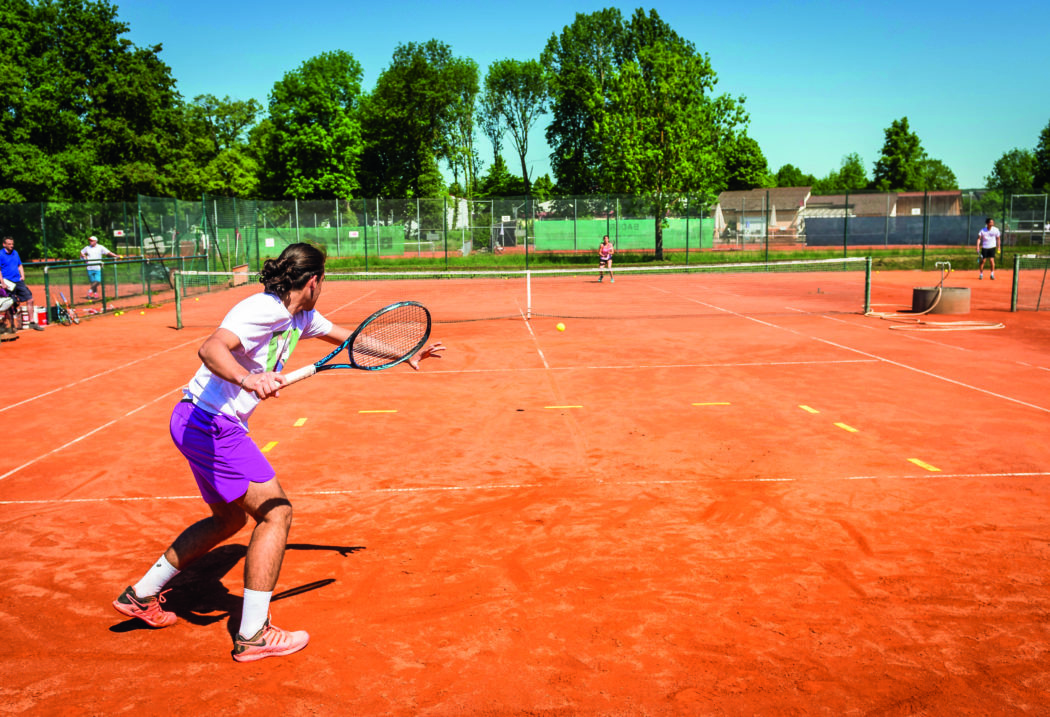 Tennis Training Gerät Tragbare Schläger Basis Aut Produktbild-Vorschau 7