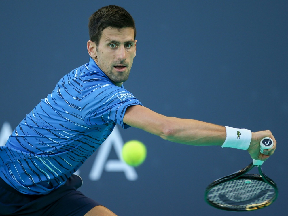 Die Jagd nach dem großen Geld: Titelverteidiger Djokovic