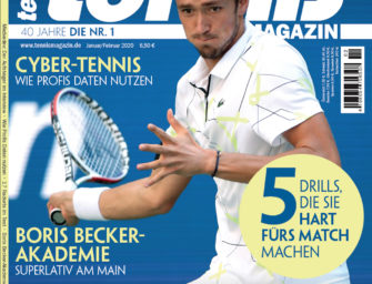 tennis MAGAZIN 1-2/2020: Daniil Medvedev – Der Aufsteiger im Interview