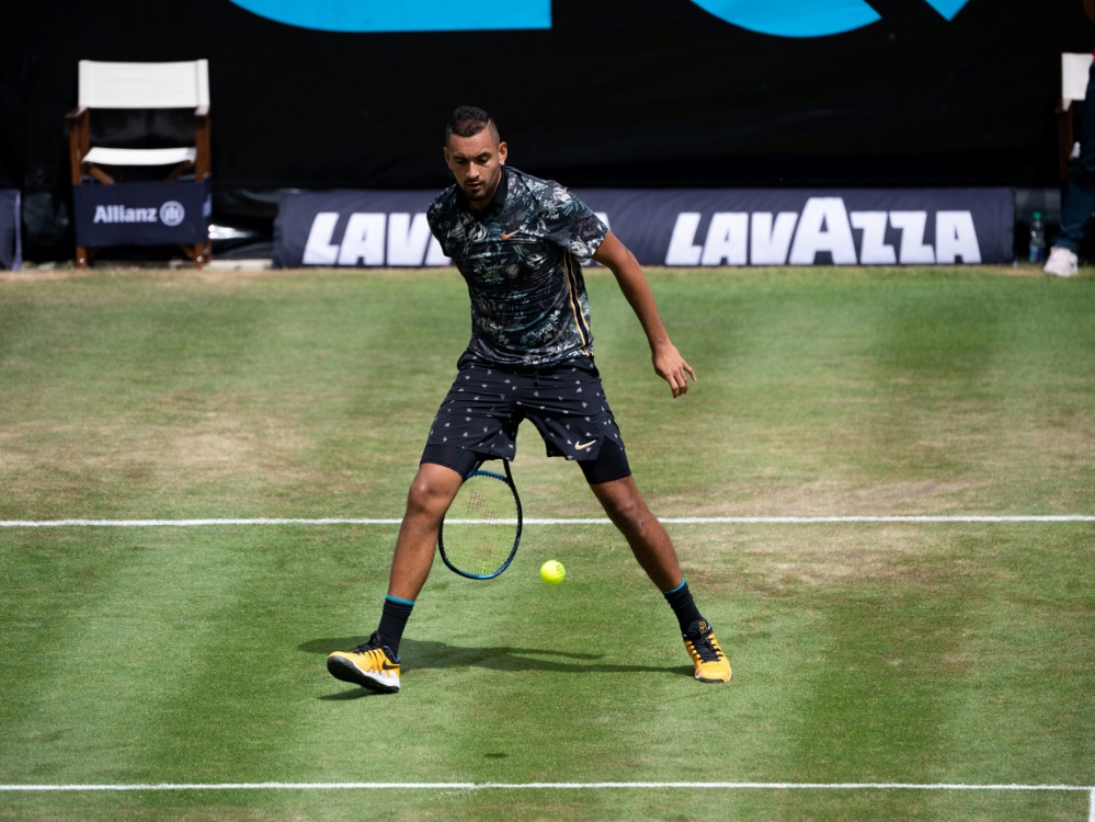 Nick Kyrgios spielt beim ATP-Turnier in Stuttgart