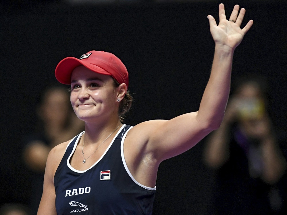 Barty ist zur Tennisspielerin des Jahres gewählt worden