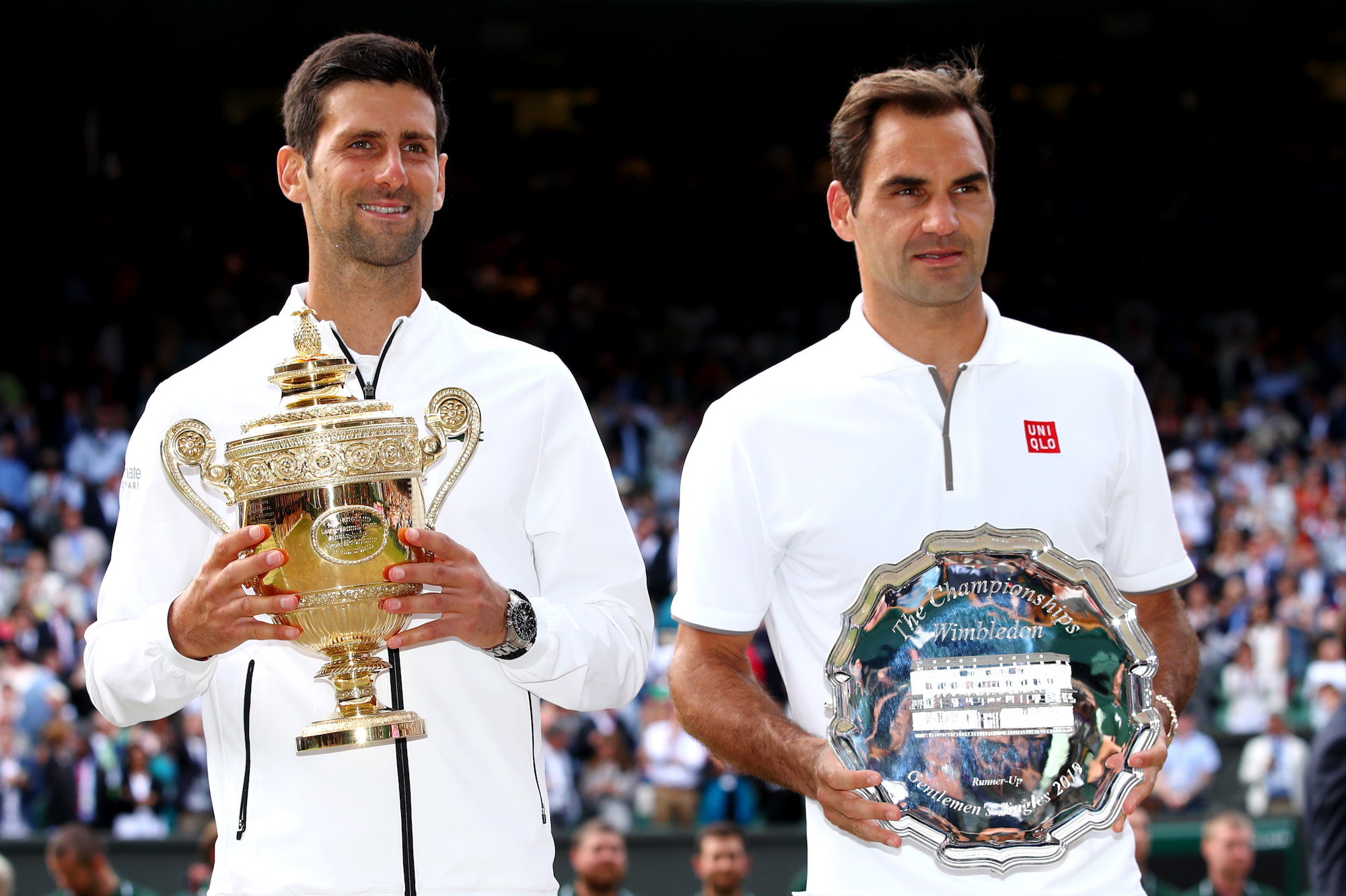 pics 2019 Wimbledon Final Score der irre showdown zwischen djokovic und