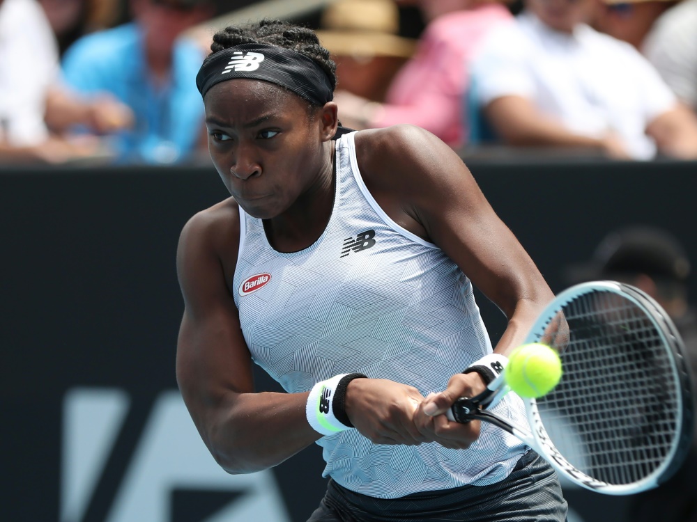 Gauff trifft in Runde 3 auf Titelverteidigerin Osaka
