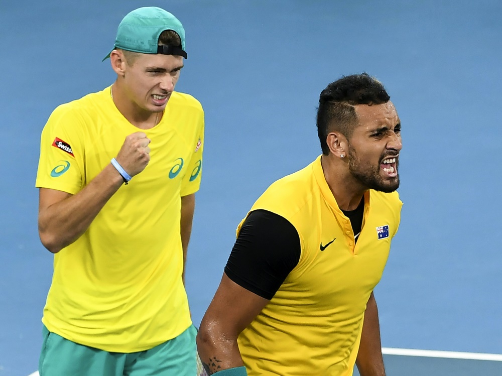 Alex de Minaur und Nick Kyrgios gewannen das Doppel