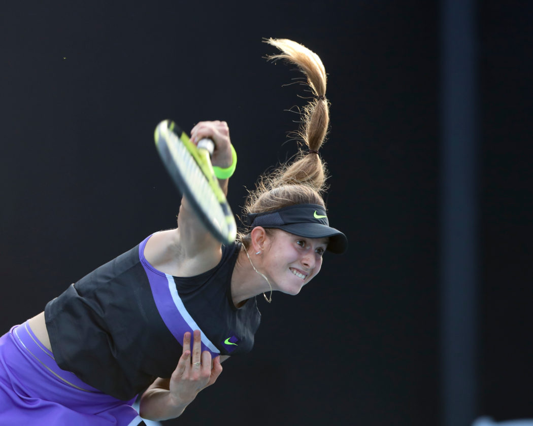 Alexandra Vecic (GER), Maedchen Einzel GSTennis – Australian Open 2020 – Melbourne – Grand Slam / ATP / WTA – Melbourne Park – Australia – 2020