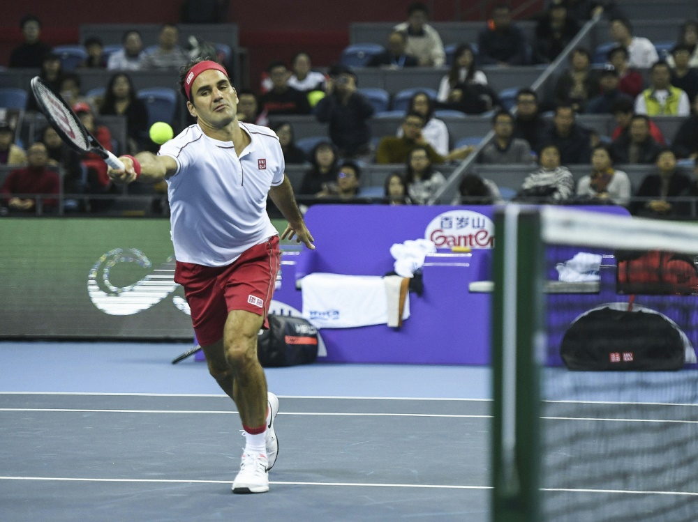 Roger Federer weist die Favoritenrolle von sich